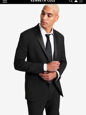 Kenneth Cole Black Tuxedo (jacket AND pants)